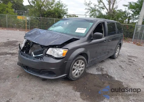 2018 Dodge Grand Caravan Se из США, поврежденный, VIN 2C4RDGBG9JR188328